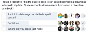 Quale racconto breve gratis italiano diventerà un ebook?