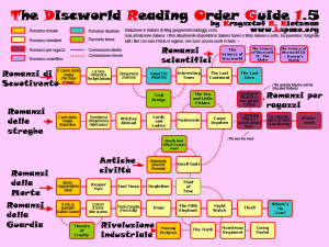 Ordine di lettura delle saghe di Mondo Disco di Terry Pratchett