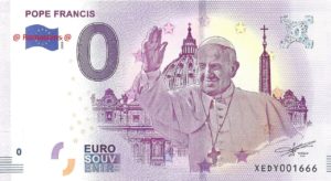Banconota Papa Francesco